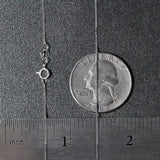 14k White Gold Classic Box Chain (0.60 mm)