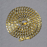 10k Yellow Gold Curb Chain (4.70 mm)