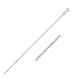 10K White Gold Singapore Chain (1.50 mm)