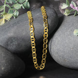 10K Yellow Gold Mariner Link Chain (5.10 mm)