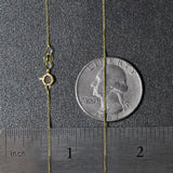 10k Yellow Gold Classic Box Chain (0.60 mm)