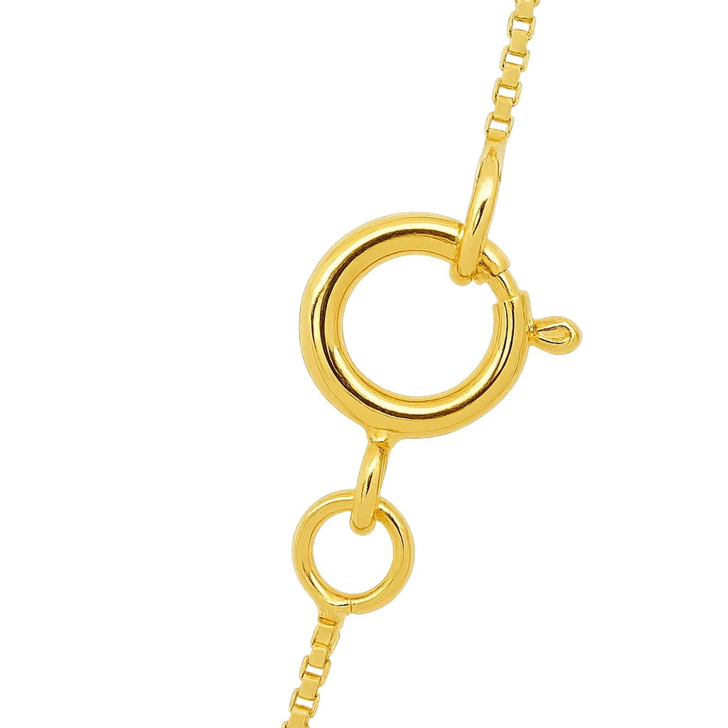 14k Yellow Gold Classic Box Chain (0.45 mm)