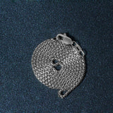 14k White Gold Round Box Chain (1.3 mm)