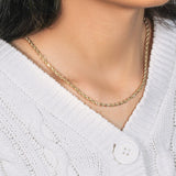 10k Yellow Gold Solid Diamond Cut Rope Chain (3.00 mm)