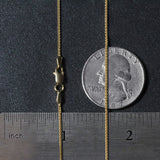 10k Yellow Gold Wheat Chain 1.0mm (1.00 mm)