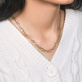 10k Yellow Gold Lite Figaro Chain (5.60 mm)