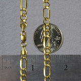 10k Yellow Gold Lite Figaro Chain (5.60 mm)