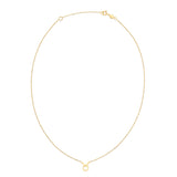 14K Yellow Gold Taurus Necklace