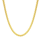 14k Yellow Gold Semi Solid Box Chain (2.5 mm)