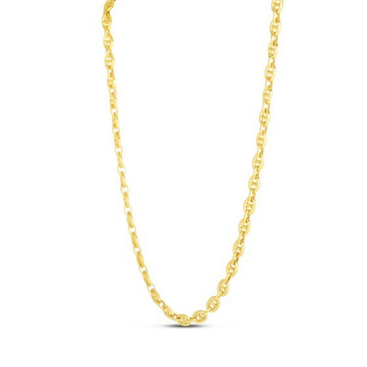 14k Yellow Gold High Polish Mariner Link Chain (5.40 mm)