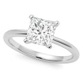 5 Carat Princess Lab Grown IGI G/VS1 Diamond Solitaire Ring in 10K White Gold
