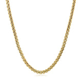 14k Yellow Gold Solid Round Box Chain (3.6 mm)