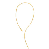 14k Yellow Gold Serpent Necklace