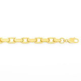 14k Yellow Gold French Cable Chain Bracelet  (3.60 mm)