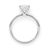 1.50Ct Princess Lab Grown IGI G/VS1 Diamond Ring in 10K White Gold