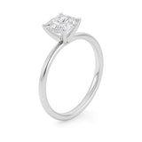 2 Carat Princess Lab Grown IGI G/VS1 Diamond Solitaire Ring in 10K White Gold