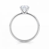 2 Carat Radiant Lab Grown IGI G/VS1 Diamond Solitaire Ring in 10K White Gold
